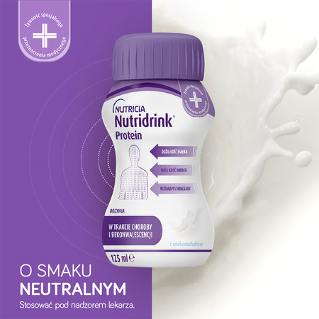 Nutridrink Protein o smaku neutralnym 4x125 ml