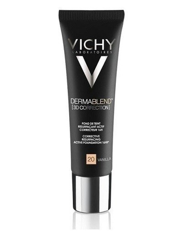 VICHY DERMABLEND KOREKTA 3D Podkład wyrównujący nr 20 - 30 ml 