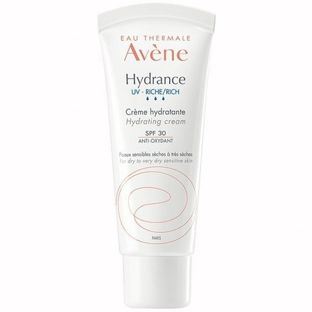 AVENE HYDRANCE UV-RICHE Bogaty krem nawilżający SPF30, 40 ml