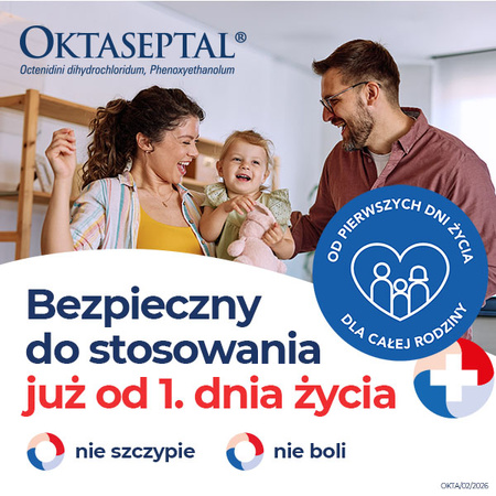 Oktaseptal – aerozol z oktenidyną do dezynfekcji i odkażania ran, 30ml