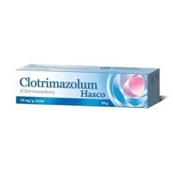 CLOTRIMAZOLUM HASCO 10 mg/g krem 20 g