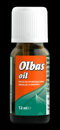 Olbas Oil - Płyn do sporządzania inhalacji parowej, 12ml
