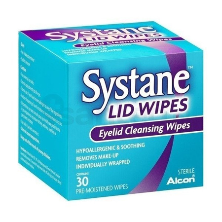 Systane LID WIPES Chusteczki 30 szt.