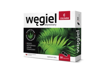 WĘGIEL AKTYWOWANY x 30 kapsułek
