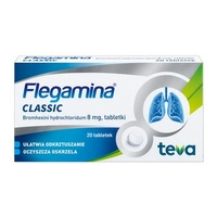 FLEGAMINA 8 mg x 20 tabletek