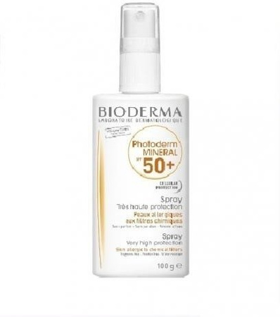 BIODERMA PHOTODERM Spray z filtrem mineralnym SPF 50+, 100g