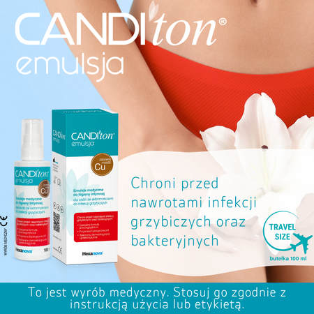 Canditon - Emulsja do higieny intymnej, 100ml
