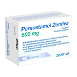 Paracetamol Zentiva 500mg, 50 tabletek