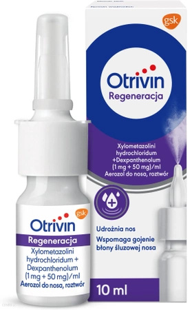 OTRIVIN REGENERACJA aerozol do nosa 10ml