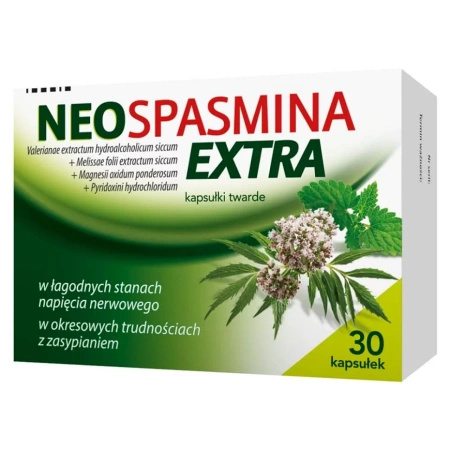 Neospasmina Extra 30 kapsułek (dawna Extraspasmina)