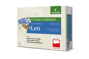 LEN x 30 tabletek do ssania