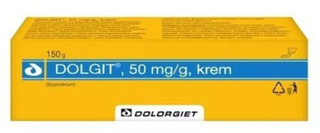 Dolgit 50mg/g krem, 150g