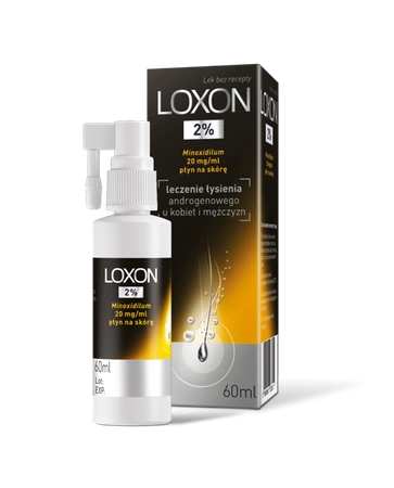 LOXON 2% płyn na skórę 60 ml