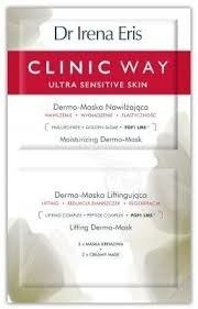 DR IRENA ERIS CLINIC WAY Dermo-maska nawilżająca + Dermo-maska liftingująca 2X6ml