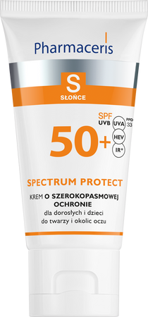 PHARMACERIS S Krem o szerokopasmowej ochronie SPF50+ 50 ml