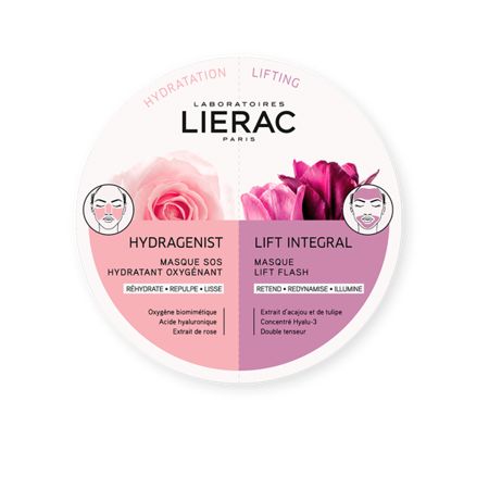 LIERAC HYDRAGENIST+LIFT INTEGRAL Maska 2x6ml