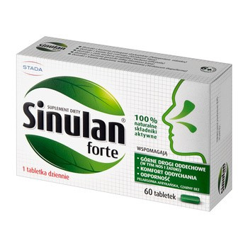 Sinulan Forte tabletki, 60 sztuk