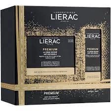 LIERAC PREMIUM Krem jedwabisty 50ml + Krem pod oczy 15ml