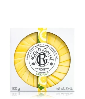 Roger&Gallet Wellbeing Cédrat, Mydło w kostce z naturalnym ekstraktem z Cedratu, 100g