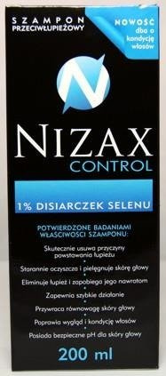 NIZAX CONTROL szampon przeciwłupieżowy 200ml