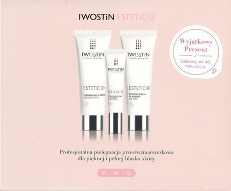 IWOSTIN ESTETIC II Krem na dzień 40ml + krem na nic 40ml + krem pod oczy 15ml