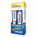 Zdrovit Zestaw: Litorsal Senior+ 24 tabletki musujące + Calcium 300mg 20 tabletek musujących