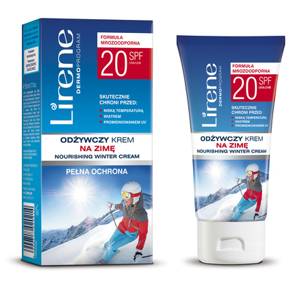 LIRENE Pełna Ochrona - Odżywczy krem na zimę SPF20, 50ml