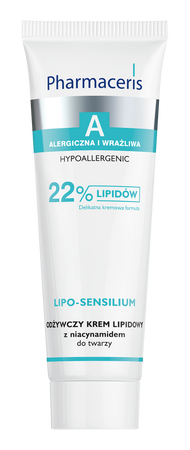 PHARMACERIS A LIPO-SENSILIUM Odżywczy lipidowy krem z niacynamidem, 50ml