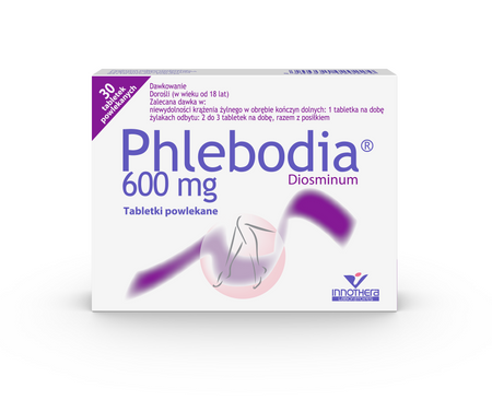 Phlebodia 600mg tabletki powlekane, 30 sztuk