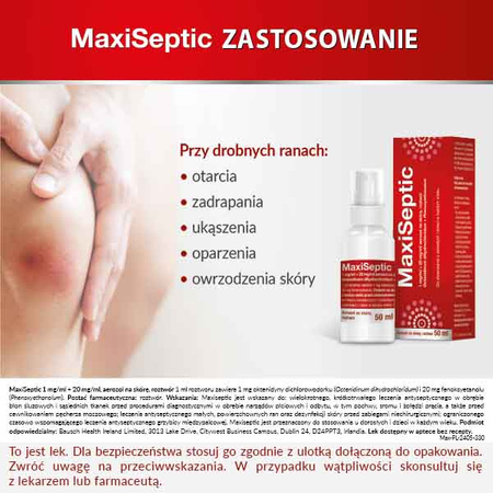 MaxiSeptic Aerosol na skórę 50ml