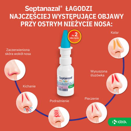 SEPTANAZAL dla dzieci aerozol do nosa 10 ml