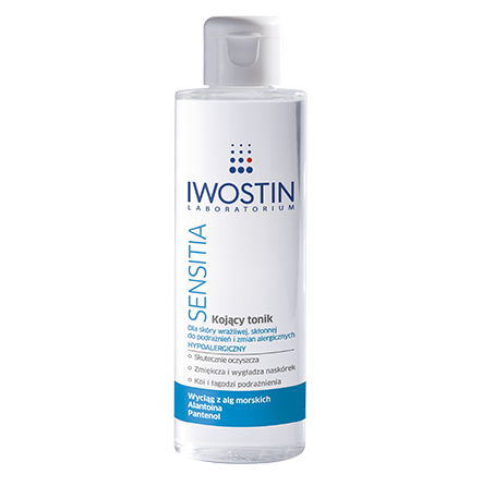 IWOSTIN SENSITIA Tonik nawilżająco kojący 215ml