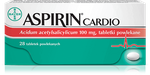 Aspirin Cardio 100mg  tabletki powlekane, 28 sztuk