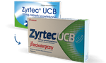 ZYRTEC UCB 10 mg x 10 tabletek