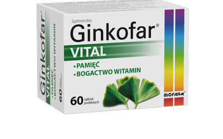 GINKOFAR Vital x 60 tabletek