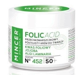 MINCER PHARMA Folic Acid Krem przeciwzmarszczkowy 40+, 50ml