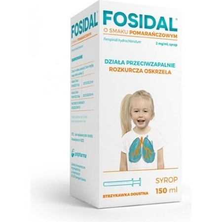 FOSIDAL 2 mg/ml syrop 150 ml