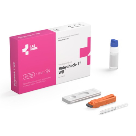 Test ciążowy z krwi ultraczuły Babycheck-1 WB, 1 sztuka