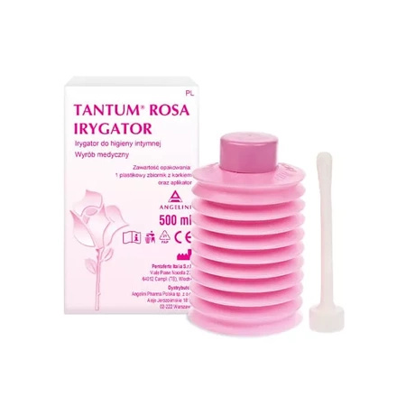 Tantum Rosa Irygator do higieny intymnej, pojemność 500ml, 1 sztuka