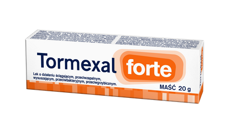 Tormexal Forte maść, 20g (dawny Tormentile Forte)