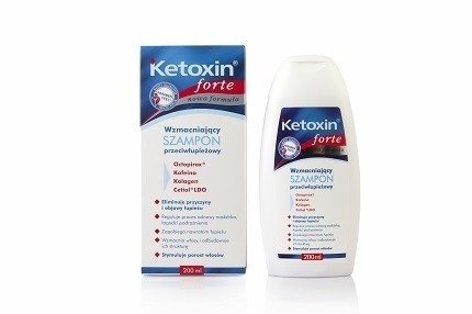 Ketoxin Forte wzmacniający szampon przeciwłupieżowy 200ml