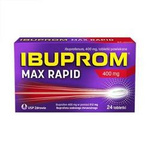 Ibuprom MAX Rapid 400mg tabletki powlekane, 24 sztuki