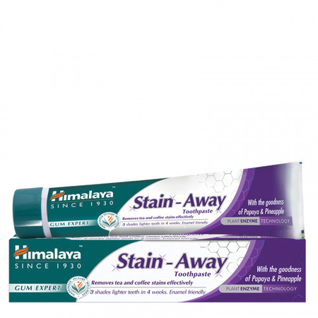 Himalaya Stain-Away Ziołowa pasta do zębów na przebarwienia, 75ml