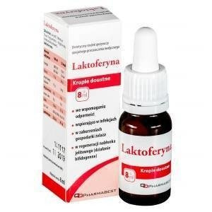 LAKTOFERYNA krople doustne 7 ml  