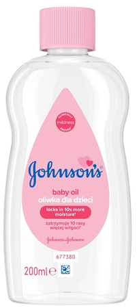 Oliwka Johnson's Baby Oil, Johnson&Johnson różowa, 200ml