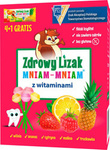 Zdrowy Lizak Mniam-Mniam z Witaminami Mix Smaków BEZ CUKRU 4+1 gratis
