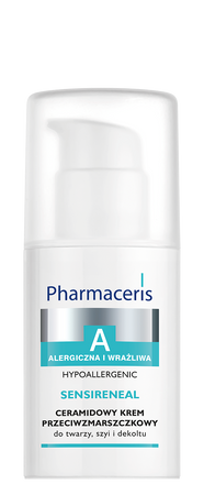 Pharmaceris A Sensireneal Ceramidowy krem przeciwzmarszczkowy do twarzy, szyi i dekoltu, 30ml