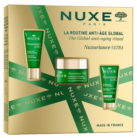 Nuxe Nuxuriance Ultra  Zestaw: krem na dzień 50ml + krem na noc 15ml + krem do okolic oczu i ust 15ml