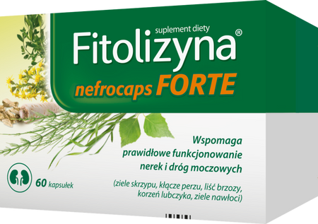Fitoliyzna nefrocaps Forte kapsułki, 60 sztuk