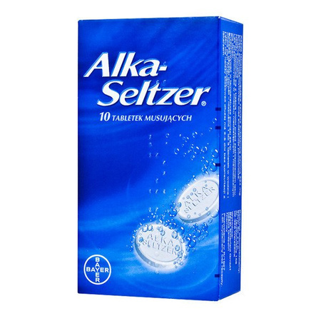 ALKA-SELTZER 324 mg x 10 tabletek musujących